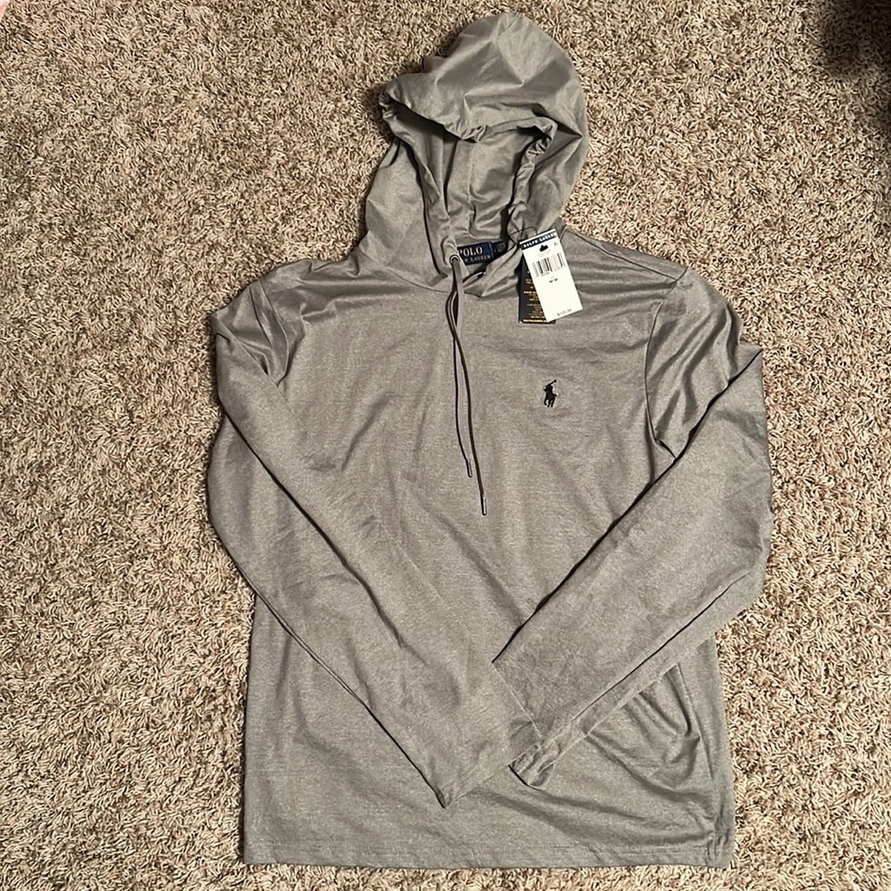 NWT - Polo Ralph Lauren- Hooded Jersey T-Shirt - Size XL